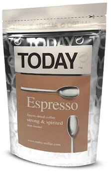 Кофе растворимый Today Espresso пакет 150 г.