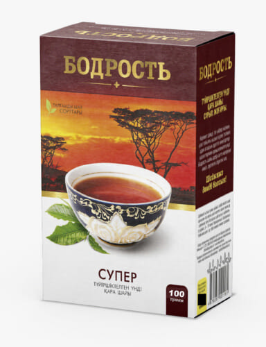 Чай черный Бодрость супер гранулированный 100 г.