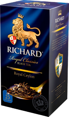 Чай черный Richard Royal Ceylon 25 пакетов.