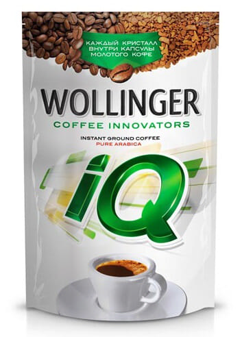 Кофе растворимый WOLLINGER IQ пакет 150 г