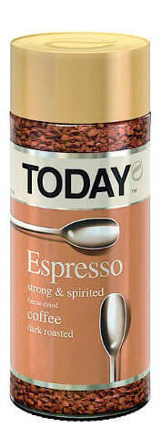 Кофе растворимый Today Espresso  95 г.