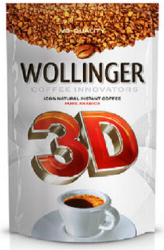 Кофе растворимый WOLLINGER 3D пакет 475 г