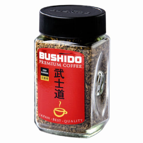 Кофе растворимый  Bushido Red Katana 100 г.