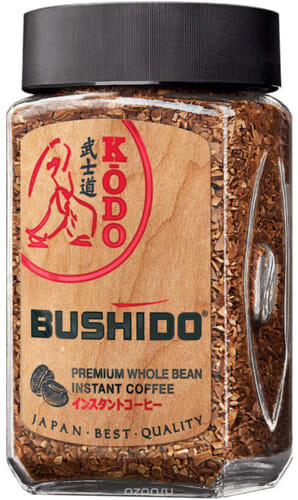Кофе молотый растворимый Bushido Kodo 95 г.
