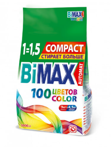Стиральный порощок BiMax Color автомат 3,0 кг.