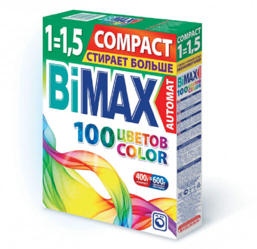 Стиральный порощок BiMax Color автомат 0,400 г.