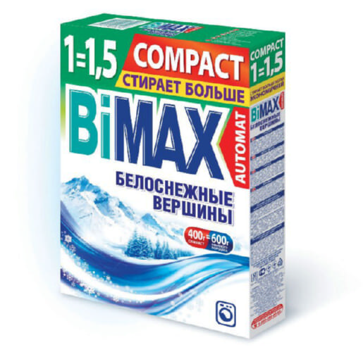 Стиральный порощок BiMax Белоснежные вершины автомат 0,400 г.