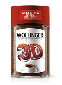 Кофе растворимый WOLLINGER 3D (стеклобанка) 95 г