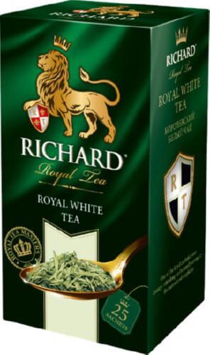 Чай черный Richard Royal White Tea 25 пакетов.
