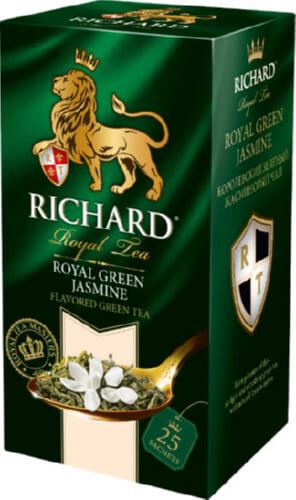 Чай зеленый Richard Royal Green Jasmine 25 пакетов.