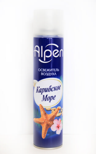 Освежитель воздуха  Alpen Карибское море 300 мл.