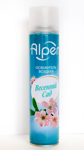 Освежитель воздуха  Alpen Весенний сад  300 мл.