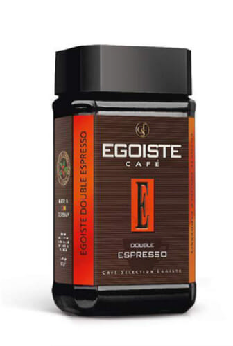 Кофе растворимый Egoiste Double Espresso (стеклобанка) 100 г.