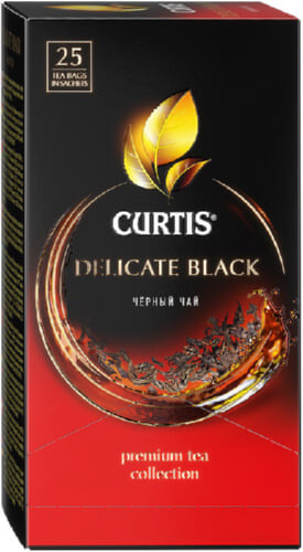 Чай черный Curtis Delicate Black  25 пакетов.