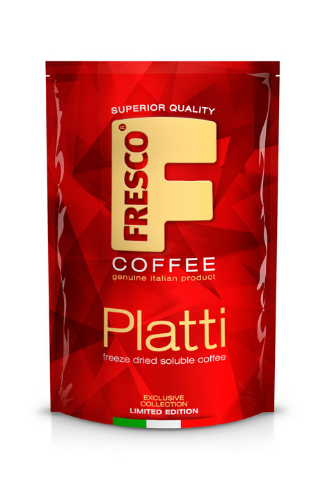 Кофе растворимый FRESCO Arabca Platti пакет 75 г.