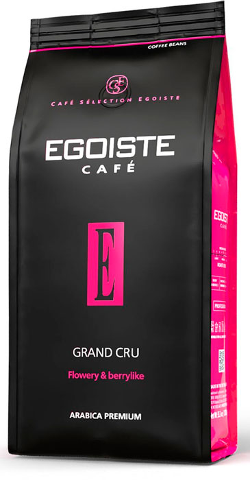 Кофе зерновой  Egoistе Grand Cru пакет 1кг .