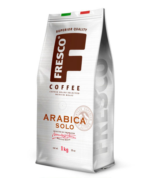 Кофе зерновой FRESCO Arab.Solo пакет 1кг.
