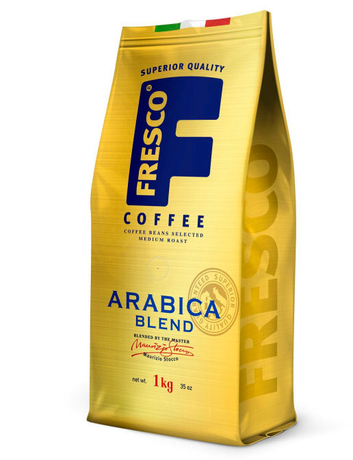 Кофе зерновой FRESCO Arab.Blend пакет 1кг