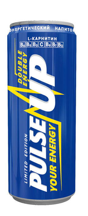 Напиток PulseUp Энерджи жестебанка 0,45л.