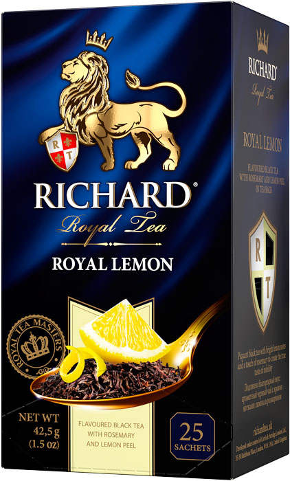 Чай  Richard Royal Lemon 25 пакетов