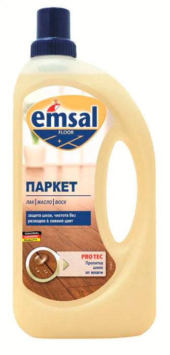 Средство Emsal для ухода за паркетом 1,0л