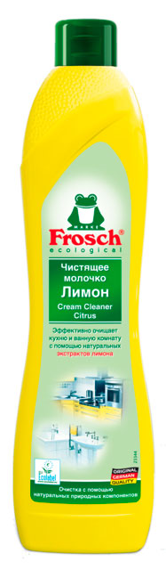 Чистящее молочко Frosch лимон 0,5л.