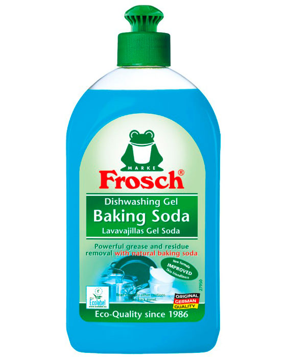 Средства для мытья Frosch концентр.гель .сода  0,5л