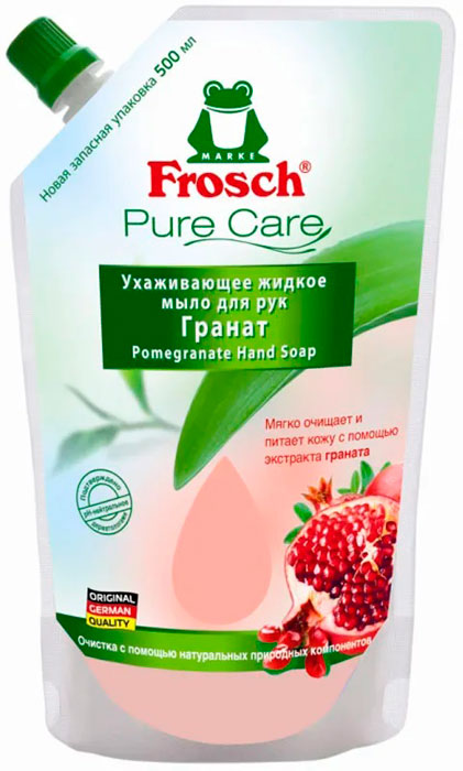 Мыло жидкое Frosch  гранат запаска 0,5л