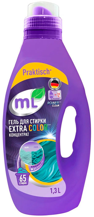 Гель для стирки ML Extra Color 1,3л.