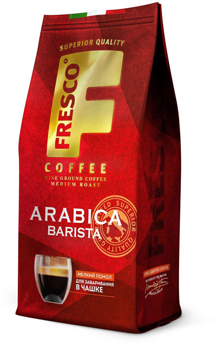 Молотый кофе FRESCO Arab.Barista  ПАК 200 гр.