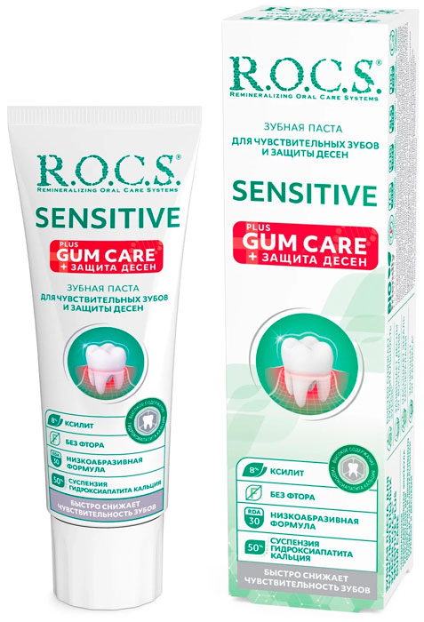 Паста зубная R.O.C.S.Sensitive Plus Care 94 г.