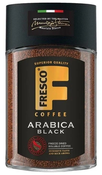 Кофе FRESCO Arabica Black стекло 90 г.