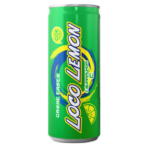 Напиток Loco Lemon жестебнка 0,33л.