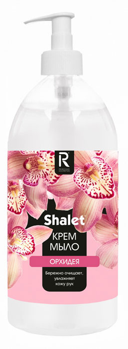 Жидкое-крем мыло SHALET Орхидея 1л