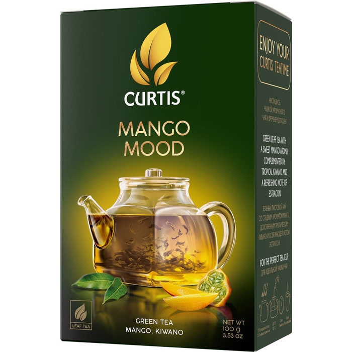 Чай зеленый  Curtis  Mango mood 100 г
