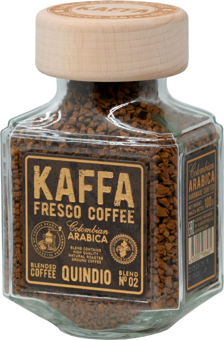 Kaffa FRESCO Quindio 100гр СТЕКЛО