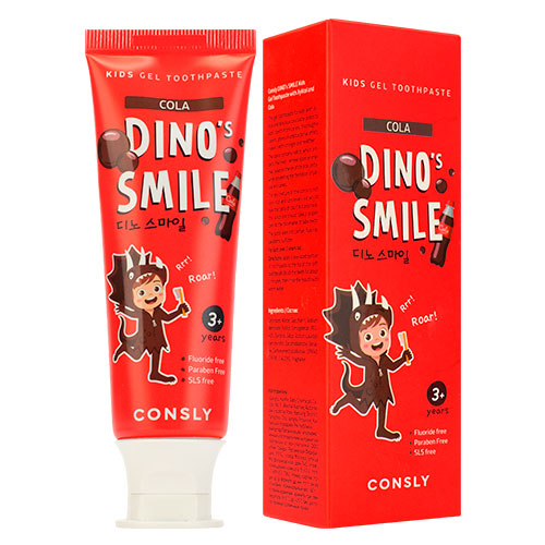Consly зуб.паста Kids гел.с ксилитом\вкус.колы 60гр