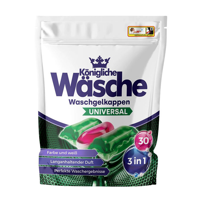 Wasche Капсулы для стирки 30шт Universal