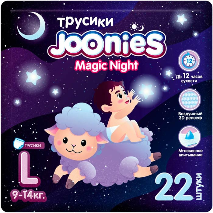 JS Magic Night трусики-подгузники L22