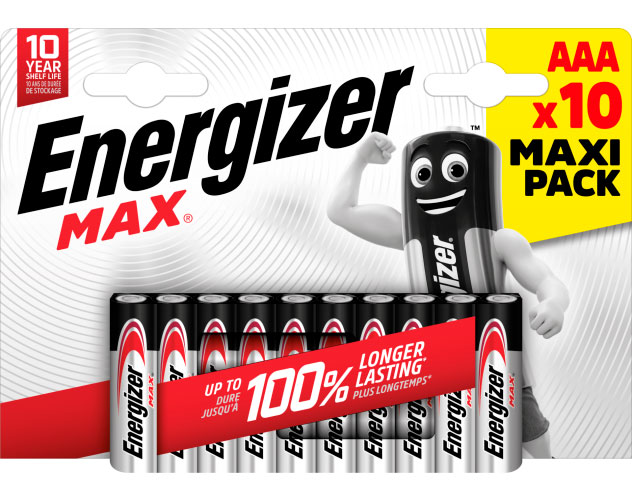 Батарейка Energizer Max Alkaline AAA x10шт