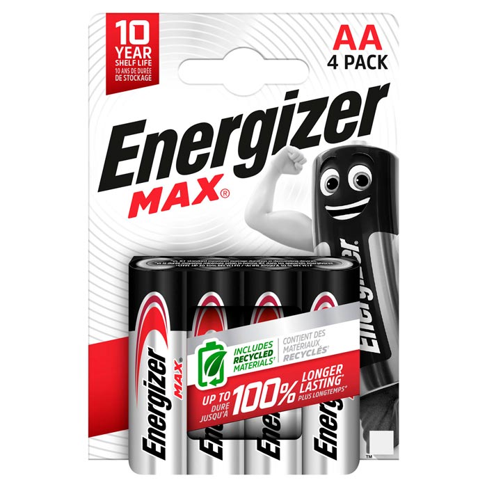 Батарейка Energizer Max Alkaline AA x4шт