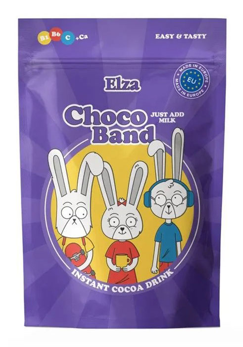 Elza Горячий шоколад Choco Band с витмин.и кальц. 200 гр