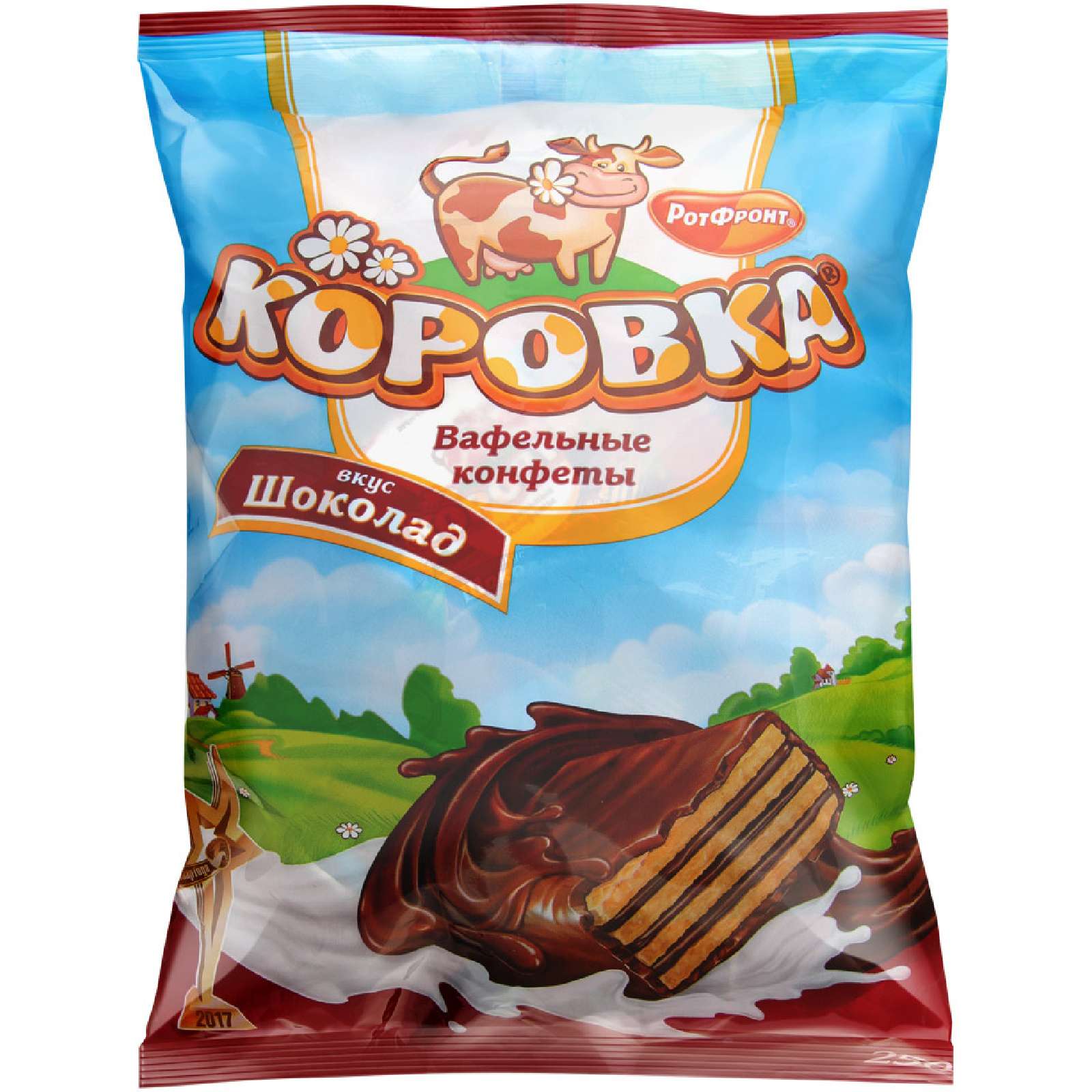 Вафельные конфеты Коровка 250гр