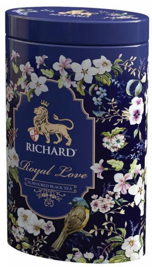 Чай черный Richard Royal Love банка 80 гр