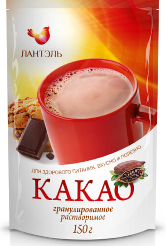 Какао ЛАНТЕЛЬ гранулированное 150 г. - Оптобаза