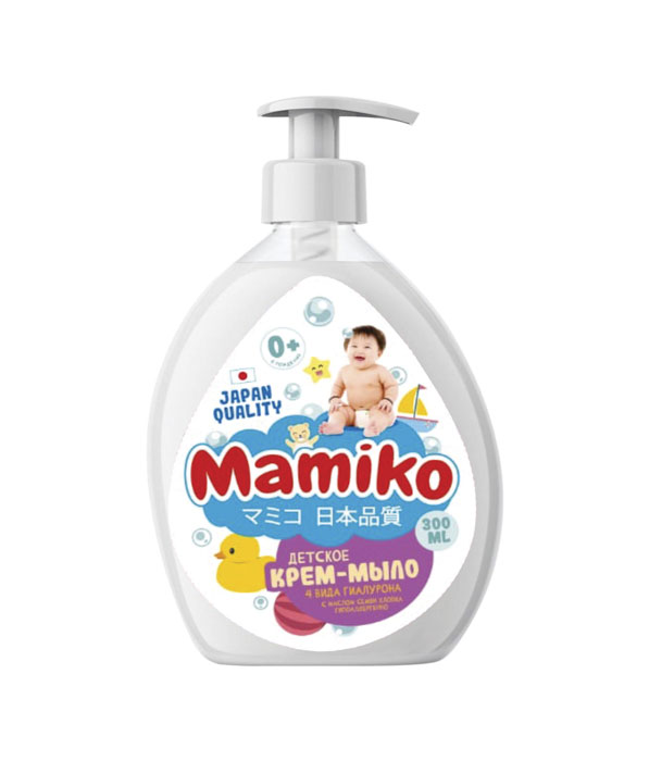 Mamiko Детское крем-мыло 300мл - Оптобаза
